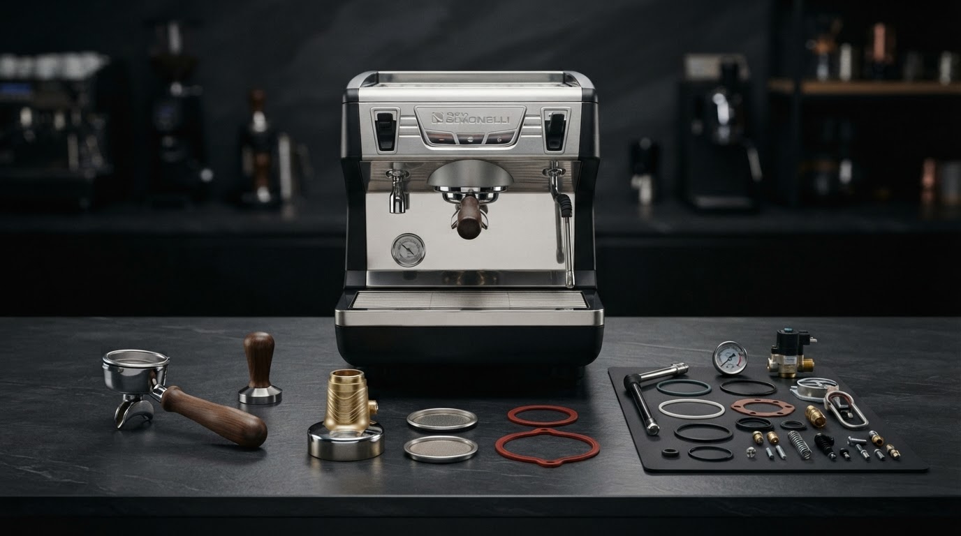 قطعات اسپرسوساز سیمونلی (Nuova Simonelli)؛ راهنمای خرید و انتخاب قطعات یدکی