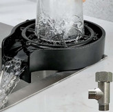 شیر آشپزخانه مدل لیوان شوی فشاری