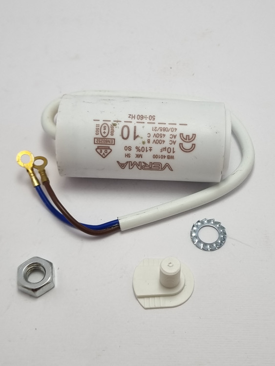 خازن موتور دستگاه اسپرسوساز صنعتی با ظرفیت 16 میکروفاراد و ولتاژ 450 ولت