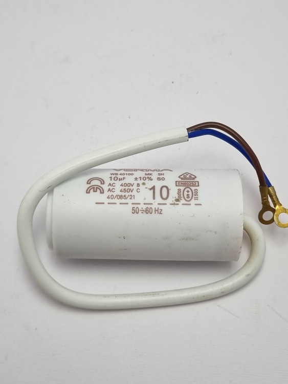 خازن موتور دستگاه اسپرسوساز صنعتی با ظرفیت 16 میکروفاراد و ولتاژ 450 ولت