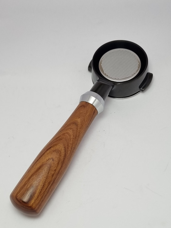 پرتافیلتر نیکد ۵۸ میلیمتری با دسته چوبی مشکی