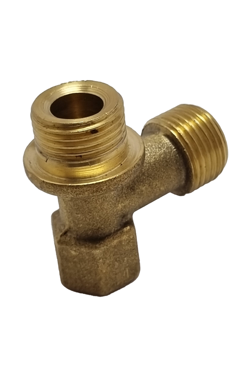 زانو برنجی مبدل حرارتی بویلر ( ایکسچنچر )