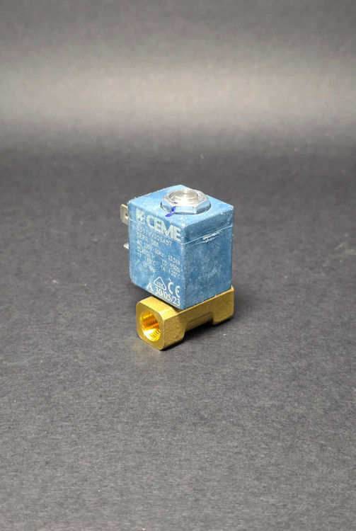 شیر برقی دوطرفه اسپرسوساز رزوه 1/4 ورودی آب