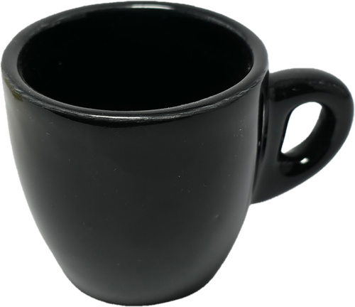 فنجان شات قهوه سینگل مشکی