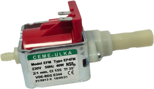 پمپ ULKA اسپرسوساز ۴۰ وات 230 ولت ۵۰ هرتز