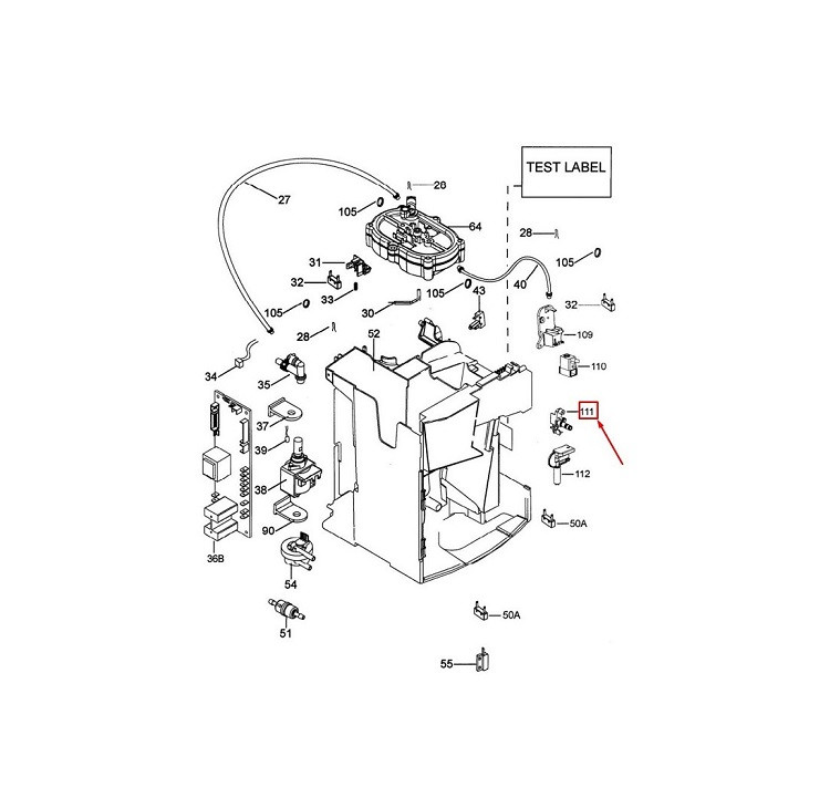 کوپلینگ برای مخزن شیر دلونگی مدلهای ESAM اورجینال