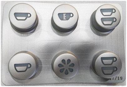 پوشش لاستیکی روی کیپد ۶دکمه سنمارکو مدل نیو۱۰۵ اورجینال