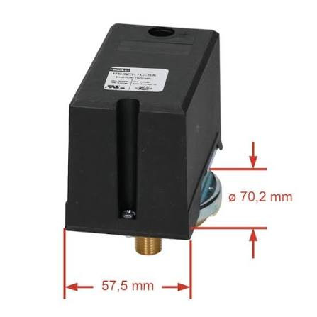 پرشر سوئیچ پارکر ۲۵ آمپر PS325-1C-SX